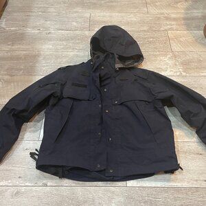 Law Enforcement First Tactical Men's Tactix Series System 3-in-1 Jacket XL Navy